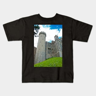 Arundel Castle Tower Kids T-Shirt